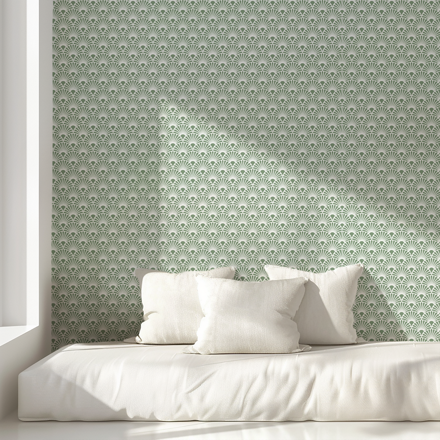 Sage Palms Wallpaper