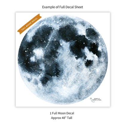 XXL Full Moon Decal