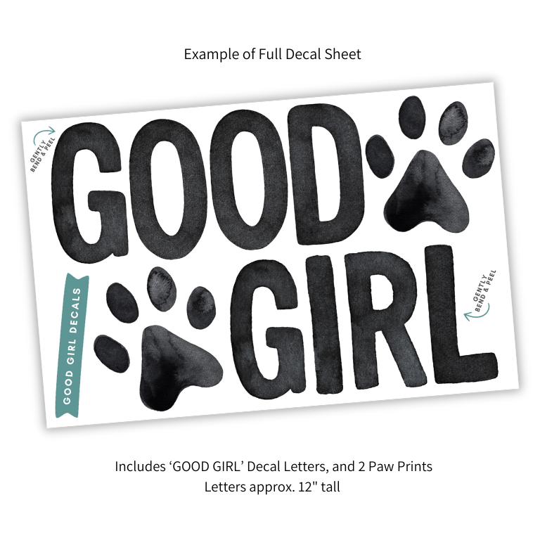 Good Girl Decals