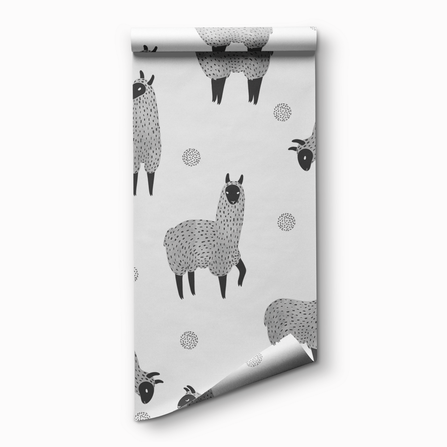 Llama Land Wallpaper