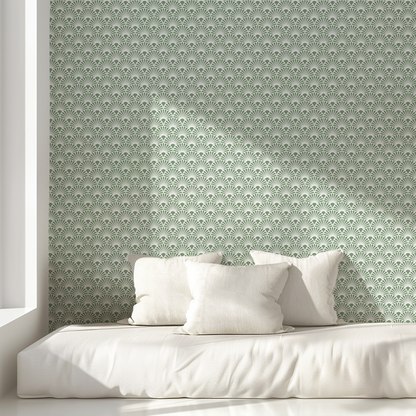 Sage Palms Wallpaper