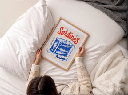 'Sardine Society' Art Print