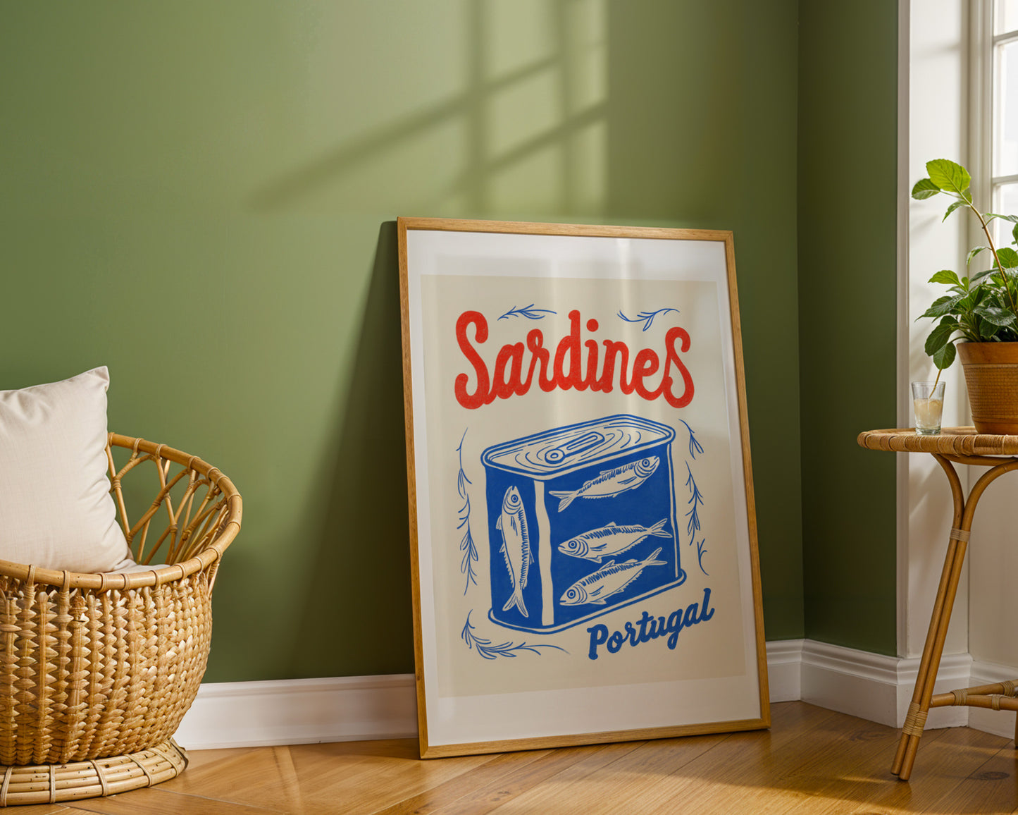 'Sardine Society' Art Print