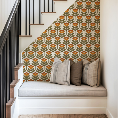 Golden Bloom Wallpaper