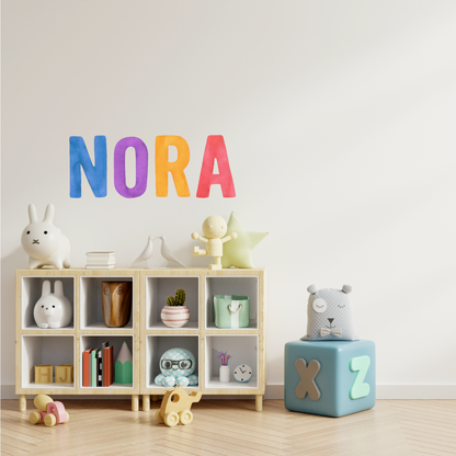 Rainbow Alphabet Set Decals